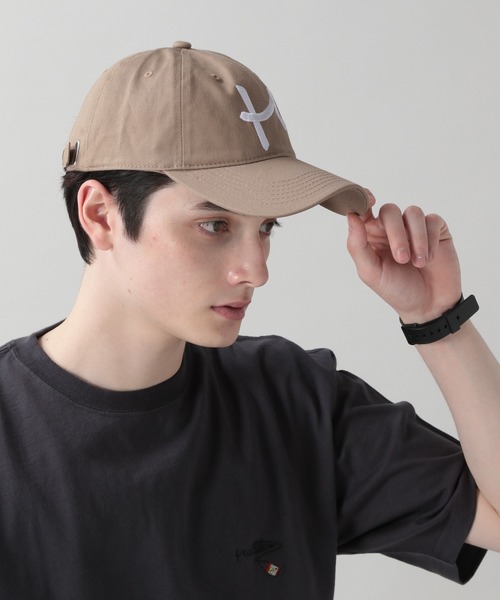 RAGEBLUE（レイジブルー）の「【マジックインキ】コラボLOW CAP/948916（キャップ・メンズ・ブラック/グリーン/ベージュ・FREE）」の9枚目の写真