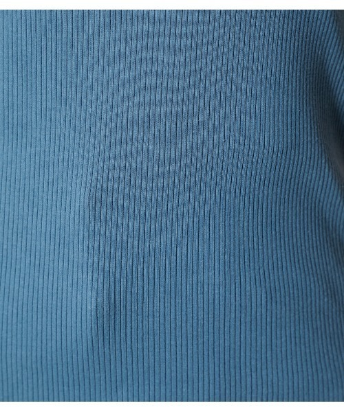 AZUL by moussy（アズールバイマウジー）の「COTTON USA TANKTOP/コットンUSAタンクトップ（タンクトップ・レディース・イエロー/オフホワイト/ブラック/ダークブルー/ダークブラウン・MEDIUM/SMALL）」の8枚目の写真