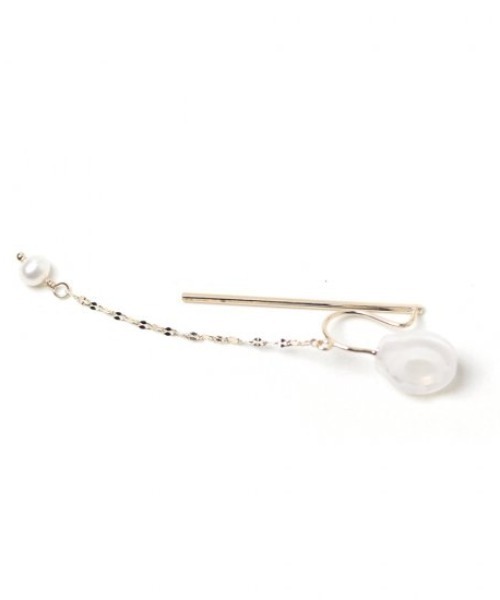 イヤリング イヤリング Cui Cui キュイキュイ のファッション K10yg 淡水パール イヤリング 淡水パール