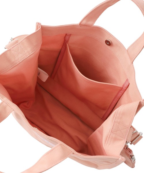 MILKFED.（ミルクフェド）の「EMBROIDERED BAR SHOULDER BAG W/STRAP - ミニポーチ付きショルダーバッグ（ショルダーバッグ・レディース・ブラック/レッド/ピンク/ホワイト/ライトピンク/ネイビー/ベージュ・ONE SIZE）」の15枚目の写真