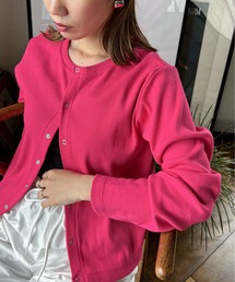 feepur | スナップボタンリブカットカーディガン(カーディガン/ボレロ)