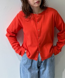 feepur | スナップボタンリブカットカーディガン(カーディガン/ボレロ)