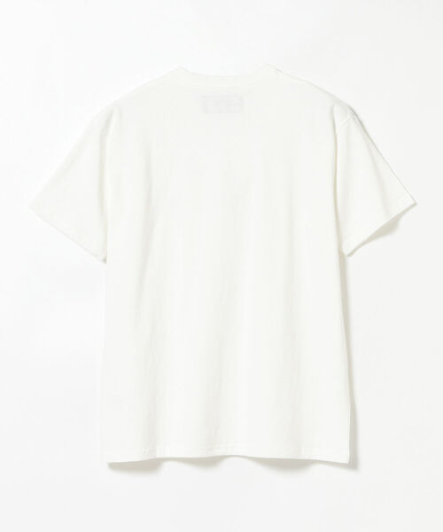 UNIVERSAL OVERALL(ユニバーサルオーバーオール)の「UNIVERSAL OVERALL × BEAMS / 別注 Heavy Weight Crew Neck Tee(Tシャツ/カットソー・メンズ・ホワイト/ブラック/ネイビー・MEDIUM/X-LARGE/SMALL/LARGE)」の11枚目の写真