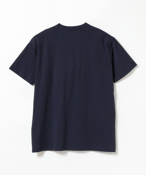 UNIVERSAL OVERALL(ユニバーサルオーバーオール)の「UNIVERSAL OVERALL × BEAMS / 別注 Heavy Weight Crew Neck Tee(Tシャツ/カットソー・メンズ・ホワイト/ブラック/ネイビー・MEDIUM/X-LARGE/SMALL/LARGE)」の15枚目の写真