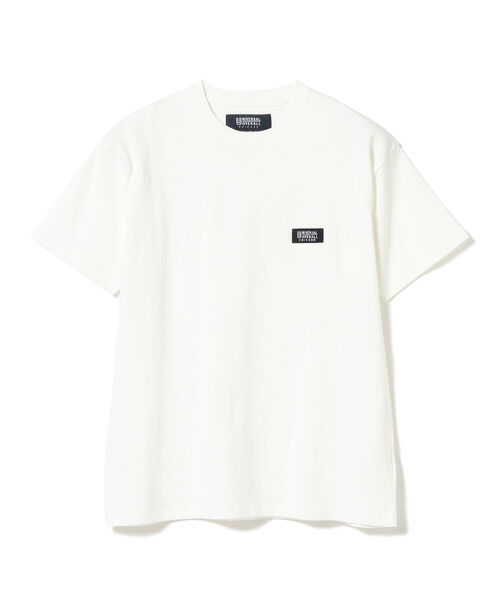 UNIVERSAL OVERALL(ユニバーサルオーバーオール)の「UNIVERSAL OVERALL × BEAMS / 別注 Heavy Weight Crew Neck Tee(Tシャツ/カットソー・メンズ・ホワイト/ブラック/ネイビー・MEDIUM/X-LARGE/SMALL/LARGE)」の17枚目の写真