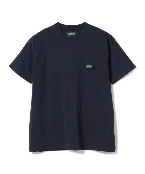 UNIVERSAL OVERALL(ユニバーサルオーバーオール)の「UNIVERSAL OVERALL × BEAMS / 別注 Heavy Weight Crew Neck Tee(Tシャツ/カットソー・メンズ・ホワイト/ブラック/ネイビー・MEDIUM/X-LARGE/SMALL/LARGE)」の19枚目の写真