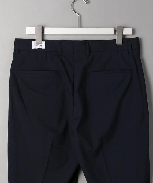 BEAUTY&YOUTH UNITED ARROWS（ビューティーアンドユースユナイテッドアローズ）の「BY ライト ポリエステル レーヨン  1P ワイドテーパード アンクルパンツ（その他パンツ・メンズ・ブラック/ベージュ/ネイビー/グレー・SMALL/MEDIUM/LARGE/X-LARGE）」の21枚目の写真