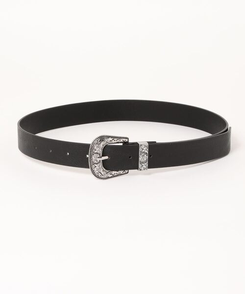 kutir（クティール）の「レトロベルト（ベルト・レディース・ブラック/ダークブラウン・FREE）」の5枚目の写真