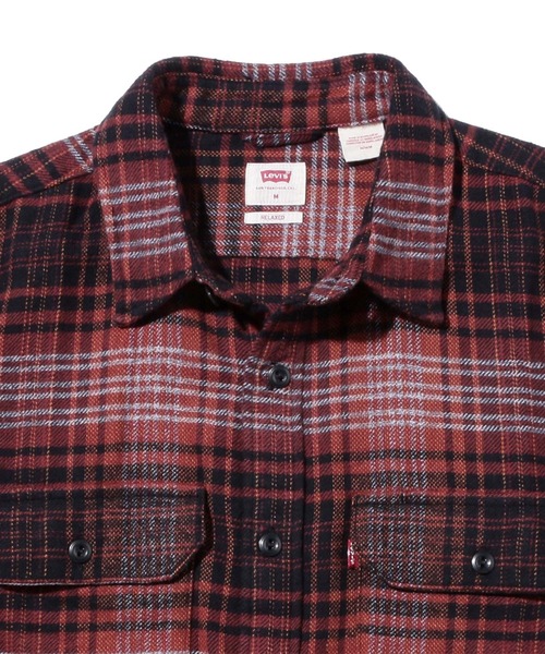 Levi's(リーバイス)の「JACKSON WORKER BRAXTON チェックシャツ SORREL PLAID(シャツ/ブラウス・メンズ・マルチ・M/XL/L/S)」の9枚目の写真