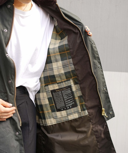 BURGHLEY / バーレー】ワックス コットン ロング コート （ オーバー