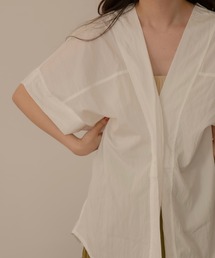 V stitch blouse