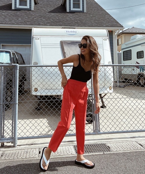 esutoreja（エストレジャ）の「フロントデザインタンクトップ（タンクトップ・レディース・ブラック/ブラウン/ホワイト/パープル・FREE）」の16枚目の写真