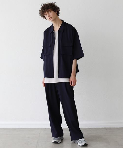 LILL（リル）の「サイドスリットレイヤードタンクトップ -ボックスカット-（タンクトップ・メンズ・ホワイト/ライトグレー・S/XL/L/M）」の12枚目の写真