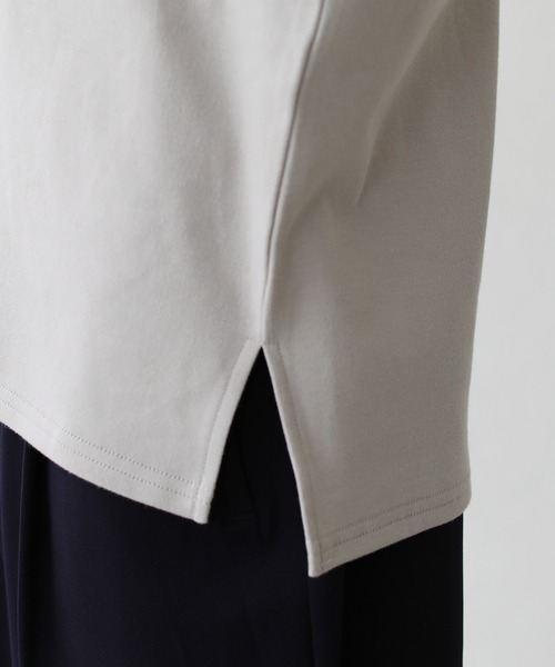 LILL（リル）の「サイドスリットレイヤードタンクトップ -ボックスカット-（タンクトップ・メンズ・ホワイト/ライトグレー・S/XL/L/M）」の19枚目の写真