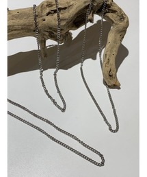 Chikashitsu + | 【Chikashitsu +/チカシツプラス】chain necklace/チェーン ネックレス シンプル シルバー ネックレス(ネックレス)