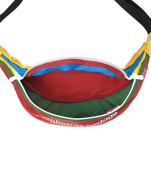 Manhattan Portage(マンハッタンポーテージ)の「Brooklyn Bridge Waist Bag CORDURAR Lite(ボディバッグ/ウエストポーチ・メンズ・マルチ/ブラック・X-SMALL)」の3枚目の写真