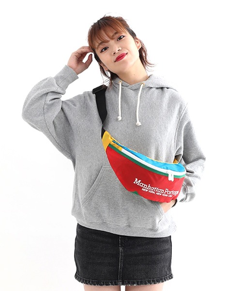 Manhattan Portage(マンハッタンポーテージ)の「Brooklyn Bridge Waist Bag CORDURAR Lite(ボディバッグ/ウエストポーチ・メンズ・マルチ/ブラック・X-SMALL)」の11枚目の写真