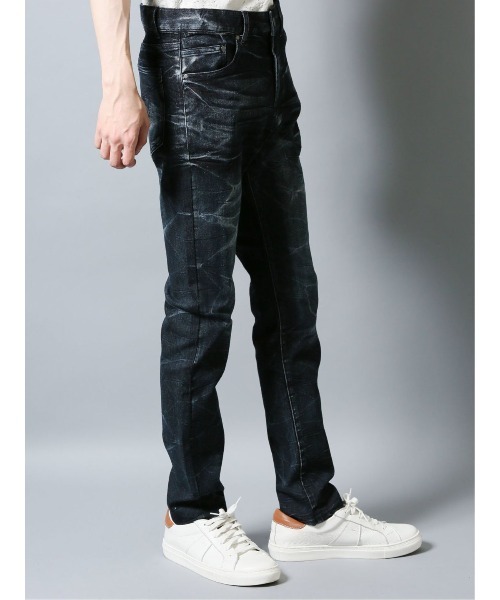 semantic design(セマンティックデザイン)の「セマンティックデザイン/semantic designリサイクル ストレッチデニム スキニーパンツ(デニムパンツ・メンズ・ネイビー/ブラック・S/MEDIUM/LARGE/X-LARGE)」の8枚目の写真