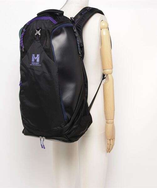 WHITE MOUNTAINEERING(ホワイトマウンテニアリング)の「White Mountaineering × MILLET BACKPACK EXP35 (WM2173808)(バックパック/リュック・メンズ・ブラック・FREE)」の5枚目の写真