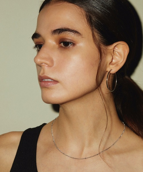 CENE（セネ）の「【CENE】セネ/[シルバー]ボールチェーン ネックレス（ネックレス・レディース・シルバー・FREE）」の2枚目の写真