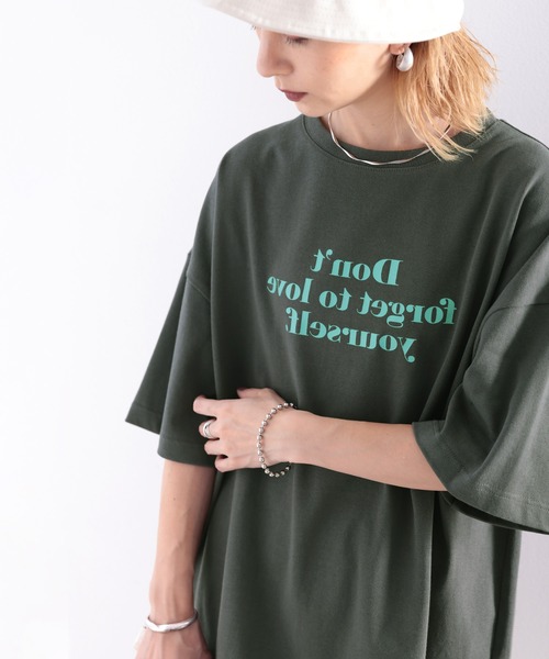 Usaコットン100 メンズライクロゴtee Don T Forget