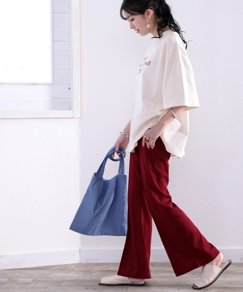 classicalelf（クラシカルエルフ）の「USAコットン100％、メンズライクロゴTee【DON'T FORGET】（Tシャツ/カットソー・レディース・ホワイト/グレイッシュベージュ/チャコール・MEDIUM/LARGE/X-LARGE）」の14枚目の写真