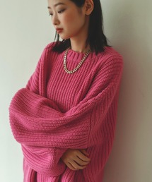 Birthday room | あぜ編みカラーニット(ニット/セーター)