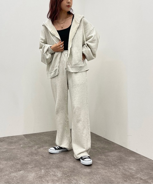 apres jour mignon(アプレジュールミニョン)の「ヴィンテージカラーパーカー【SETUP可能】【ZOZOTOWN限定アイテム】(パーカー・レディース・ブラック/ブルー/オートミール・X-LARGE/フリー)」の15枚目の写真