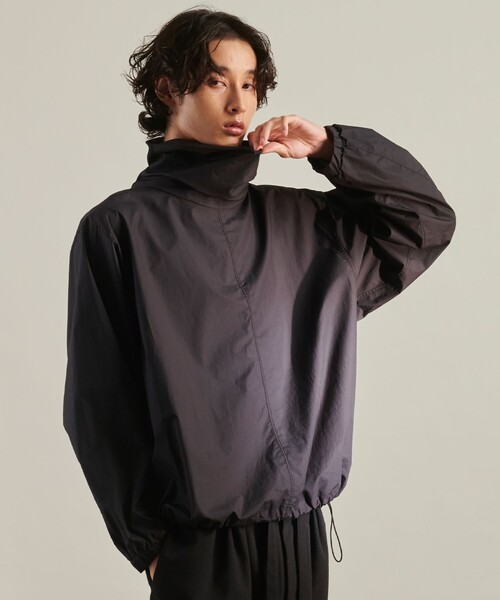 JOSEPH STUDIO（ジョゼフストゥディオ）の「コットンタイプライター ハイネックシャツ（シャツ/ブラウス・メンズ・ホワイト系/ブラック系・6/8）」の9枚目の写真