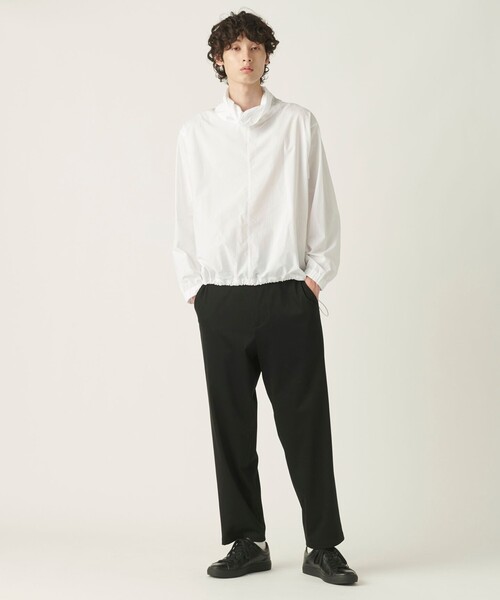 JOSEPH STUDIO（ジョゼフストゥディオ）の「コットンタイプライター ハイネックシャツ（シャツ/ブラウス・メンズ・ホワイト系/ブラック系・6/8）」の18枚目の写真