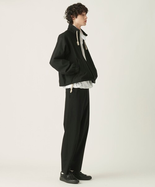 JOSEPH STUDIO（ジョゼフストゥディオ）の「コットンタイプライター ハイネックシャツ（シャツ/ブラウス・メンズ・ホワイト系/ブラック系・6/8）」の10枚目の写真