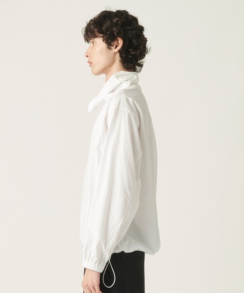 JOSEPH STUDIO（ジョゼフストゥディオ）の「コットンタイプライター ハイネックシャツ（シャツ/ブラウス・メンズ・ホワイト系/ブラック系・6/8）」の22枚目の写真