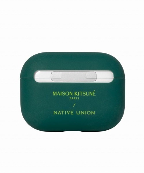 Native Union(ネイティブユニオン)の「NATIVE UNION×MAISON KITSUNE; GREEN FOX Airpods Pro case エアーポッズプロケース ネイティユニオン × メゾンキツネ(スマホグッズ・メンズ・グリーン・フリー)」の2枚目の写真