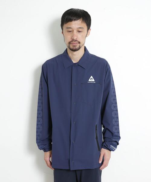 Quiksilver(クイックシルバー)の「NAMINORI JAPAN CONNECTED WAVES COACH(ブルゾン・メンズ・インディゴブルー・X-LARGE/LARGE/MEDIUM)」の2枚目の写真