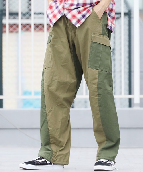 CAL O LINE（キャルオーライン）の「CAL O LINE / キャルオーライン カーゴパンツ（カーゴパンツ・メンズ・カーキ・L）」の9枚目の写真