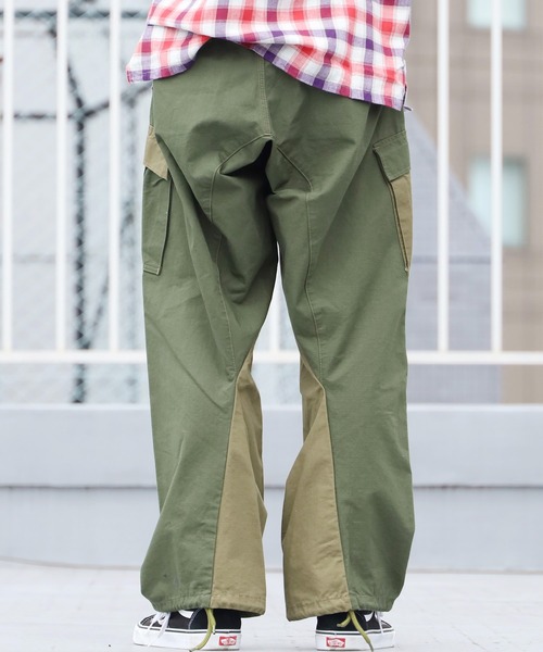 CAL O LINE（キャルオーライン）の「CAL O LINE / キャルオーライン カーゴパンツ（カーゴパンツ・メンズ・カーキ・L）」の2枚目の写真