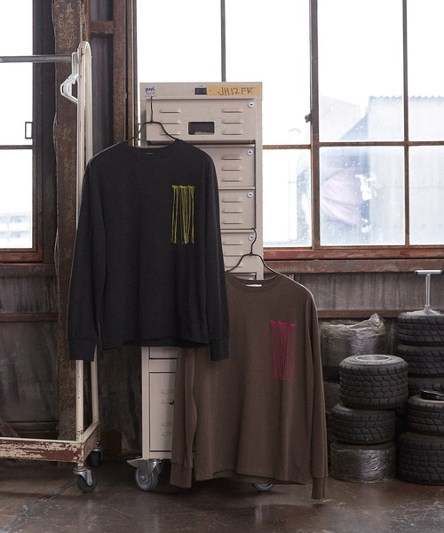 Keeepy(キーピー)の「【Keeepy】embroidered logo long T-shirt(Tシャツ/カットソー・レディース・ブラウン/ブラック・FREE)」の15枚目の写真