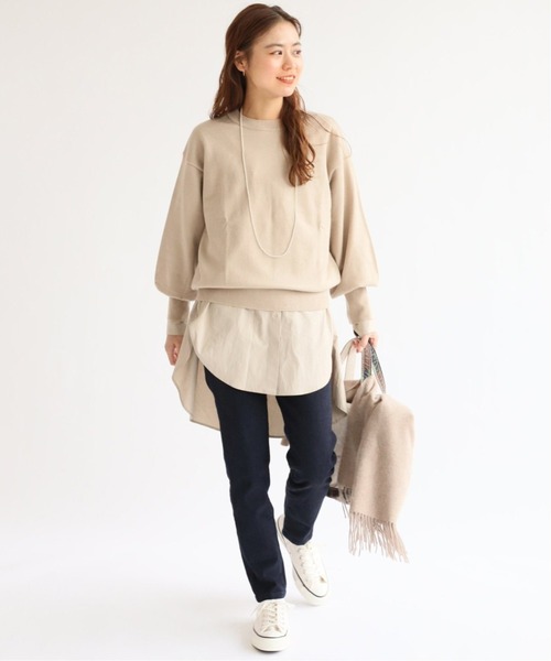 JOURNAL STANDARD relume(ジャーナルスタンダード レリューム)の「デニムイージースキニーパンツ◆(デニムパンツ・レディース・ブルー/ネイビー・38/36)」の3枚目の写真
