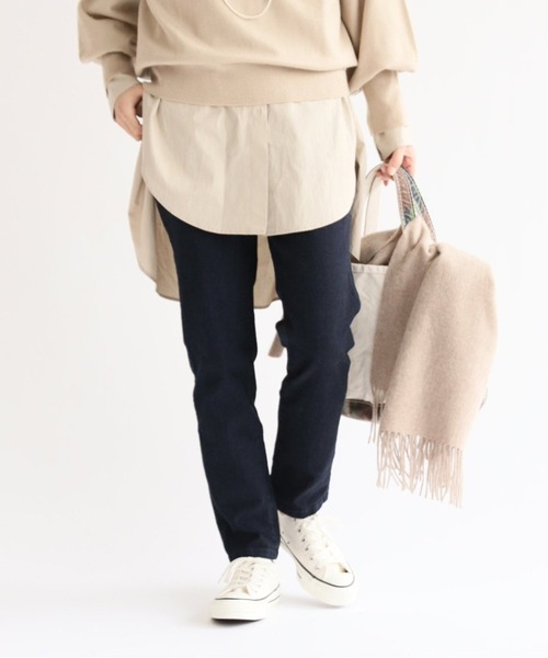JOURNAL STANDARD relume(ジャーナルスタンダード レリューム)の「デニムイージースキニーパンツ◆(デニムパンツ・レディース・ブルー/ネイビー・38/36)」の6枚目の写真