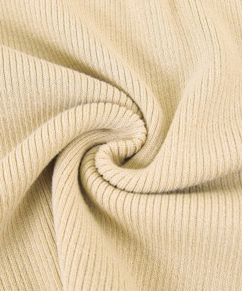 UR'S（ユアーズ）の「タートルネックリブニット（ニット/セーター・レディース・オフホワイト/ベージュ/ブルー/ネイビー/ブラック・S/M/L）」の19枚目の写真