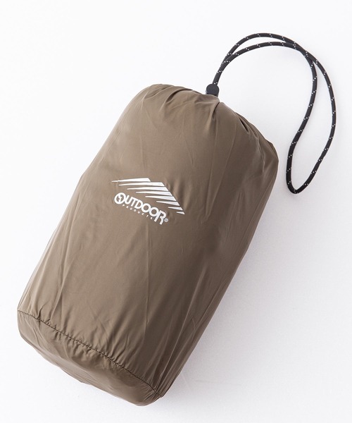 OUTDOOR PRODUCTS APPAREL(アウトドアプロダクツアパレル)の「軽量ダウン インナーベスト 撥水透湿防風ポケッタブル(パッカブル)700フィルパワー ユニセックス(ダウンベスト・メンズ・チャコールグレー/ブラック/オリーブ・LARGE/XXX-LARGE/X-LARGE/MEDIUM/XX-LARGE)」の5枚目の写真