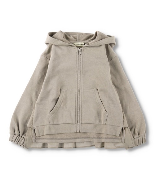 BRANSHES（ブランシェス）の「バックフリル長袖パーカー（パーカー・キッズ・ラベンダー/ベージュ・100cm/110cm/120cm/130cm/90cm/140cm/150cm）」の17枚目の写真