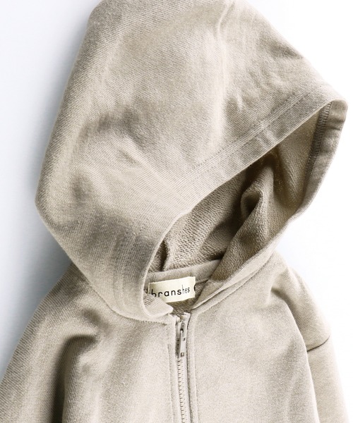 BRANSHES（ブランシェス）の「バックフリル長袖パーカー（パーカー・キッズ・ラベンダー/ベージュ・100cm/110cm/120cm/130cm/90cm/140cm/150cm）」の13枚目の写真