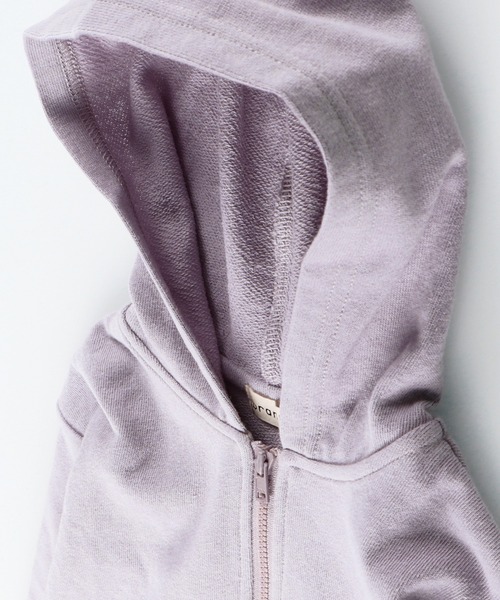BRANSHES（ブランシェス）の「バックフリル長袖パーカー（パーカー・キッズ・ラベンダー/ベージュ・100cm/110cm/120cm/130cm/90cm/140cm/150cm）」の14枚目の写真