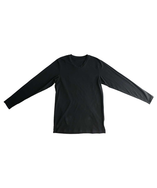 antiqua(アンティカ)の「VネックヒートロンT(Tシャツ/カットソー・メンズ・ホワイト系その他/ブラック系その他・M/L/L/XL)」の4枚目の写真
