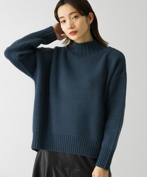 KBF | 【WEB/一部店舗限定】ウォッシャブルワイドハイネックニット(ニット/セーター)