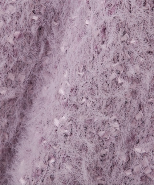 PROPORTION BODY DRESSING（プロポーションボディドレッシング）の「＜Ｅ＞フラッグヤーンカーディガン / 1211277002（ニット/セーター・レディース・グレー/パープル・FREE）」の10枚目の写真