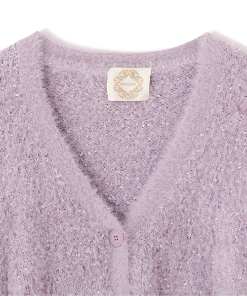 PROPORTION BODY DRESSING（プロポーションボディドレッシング）の「＜Ｅ＞フラッグヤーンカーディガン / 1211277002（ニット/セーター・レディース・グレー/パープル・FREE）」の13枚目の写真