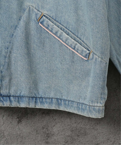 NEONSIGN(ネオンサイン)の「【NEON SIGN / ネオンサイン】DENIM COACH JACKET USED(デニムジャケット・メンズ・ブルー・46)」の15枚目の写真