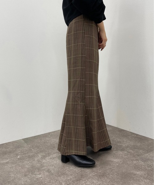 apres jour mignon（アプレジュールミニョン）の「アソートチェックマーメイドスカート【ZOZOTOWN限定アイテム】【9PO】（スカート・レディース・ネイビー/その他/ブラック系その他/ブラウン系その他/グリーン系その他・SMALL/MEDIUM/X-LARGE）」の22枚目の写真